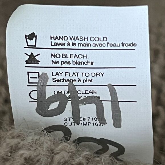 Vince Cardigan Sweater Alpaca Wool Cashmere Small Shawl Collar Luxury Y2k Long - Picture 8 of 8